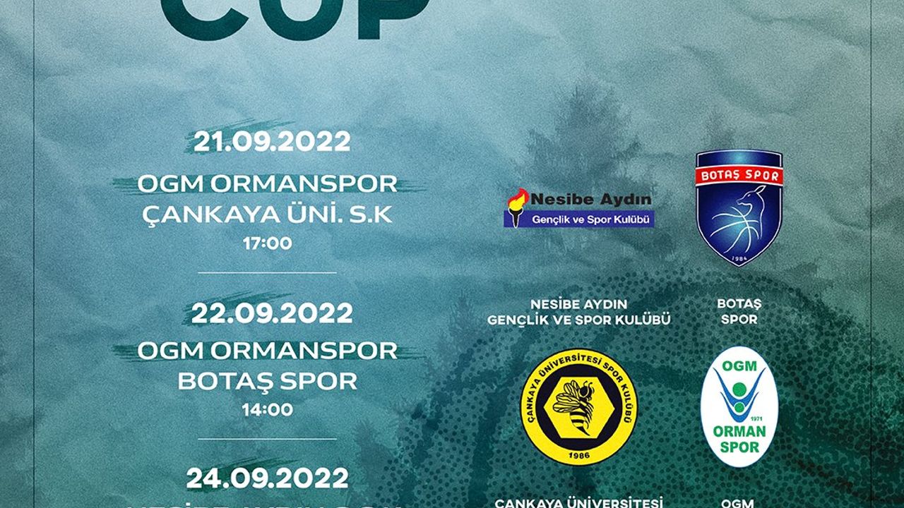 '19.BOTAŞ CUP TURNUVA PROGRAMIMIZ'