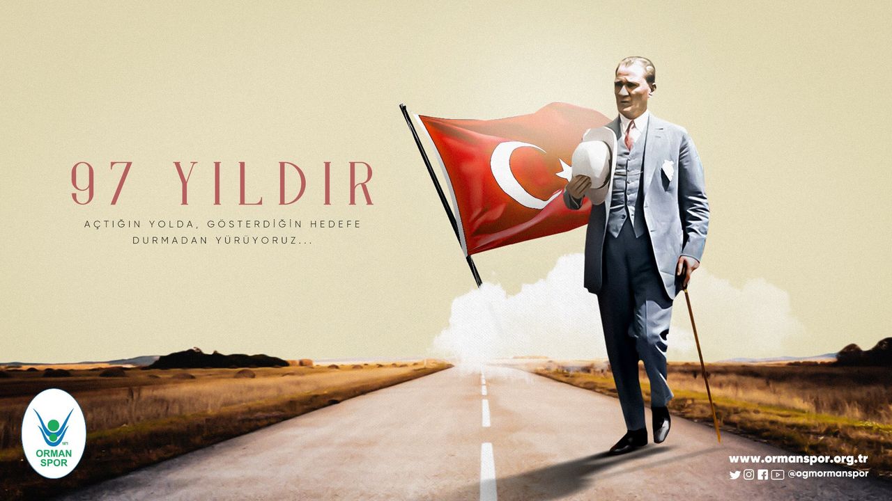 “29 EKİM CUMHURİYET BAYRAMIMIZ KUTLU OLSUN!'