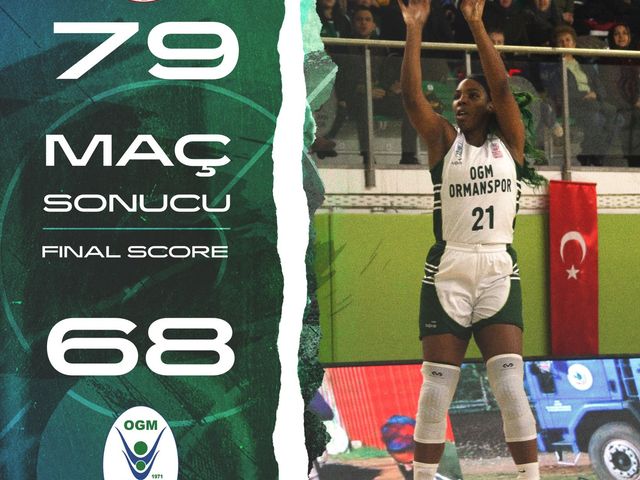 'ANTALYA TOROSLAR BASKETBOL:79-OGM ORMANSPOR:68'