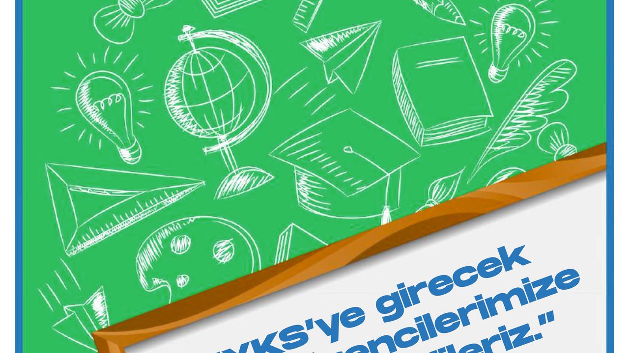 'BAŞARILAR DİLERİZ'