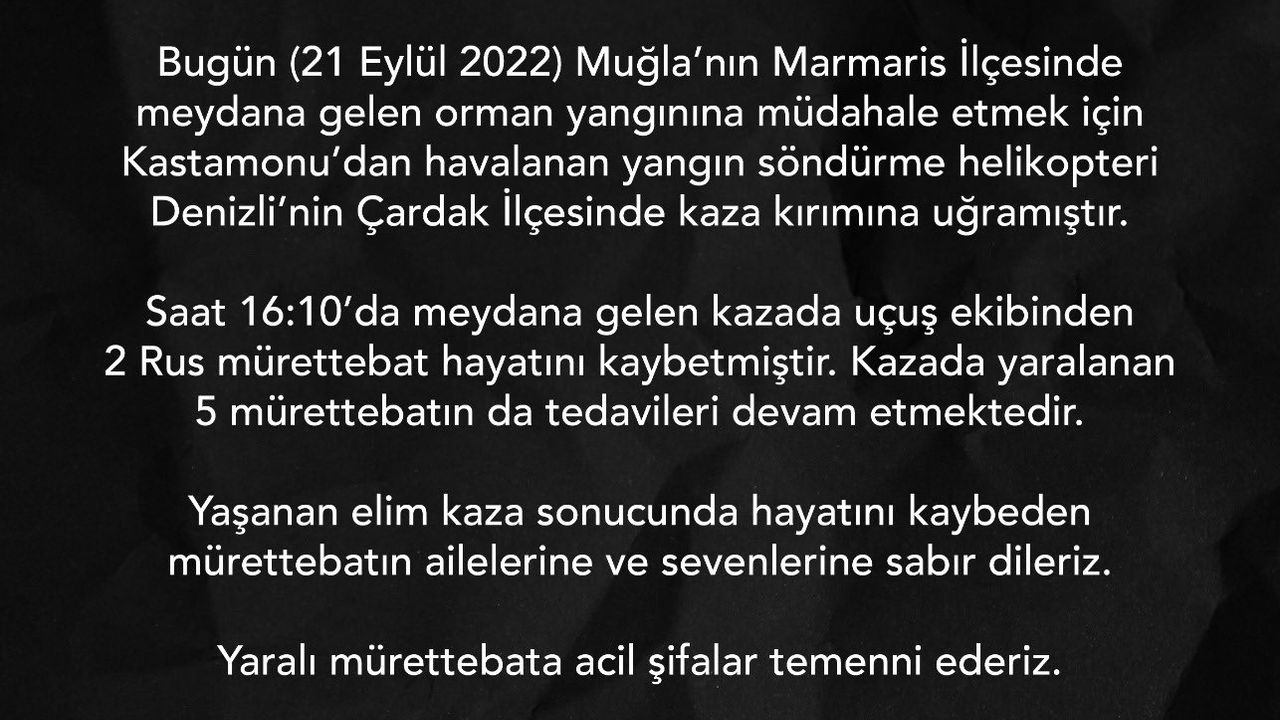 'BAŞIMIZ SAĞ OLSUN”