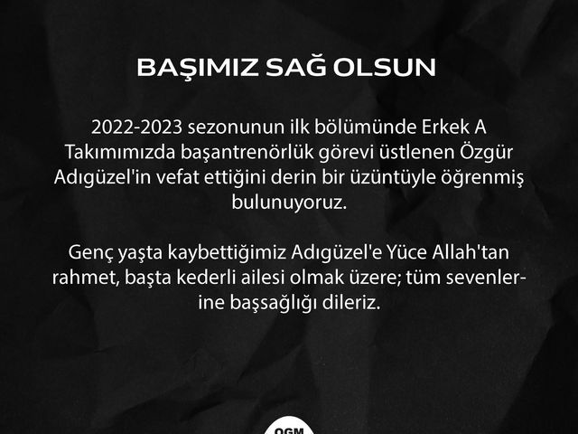 “BAŞIMIZ SAĞ OLSUN”