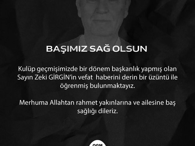 'BAŞIMIZ SAĞ OLSUN'