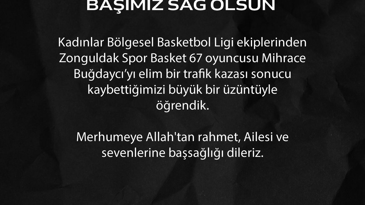 'BAŞIMIZ SAĞ OLSUN!'