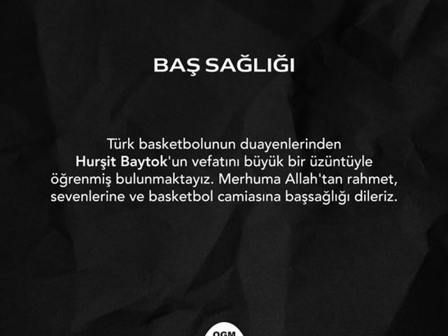 'BAŞSAĞLIĞI'