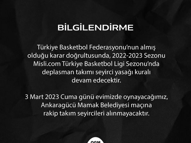 'BİLGİLENDİRME!'