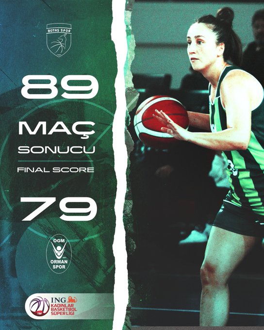 'BOTAŞ SPOR:89-OGM ORMANSPOR:79'