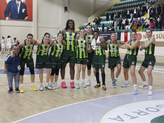 'BURSA BÜYÜKŞEHİR BELEDİYESPOR:70-OGM ORMANSPOR:97'