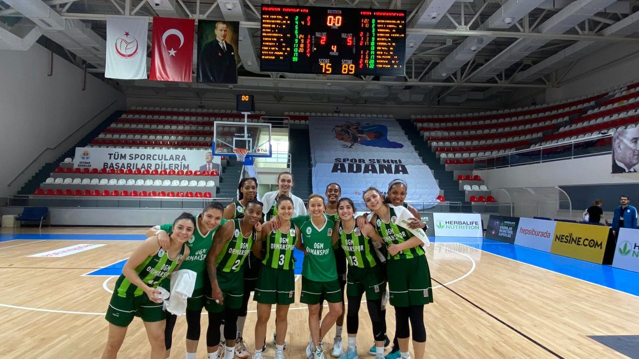 'BÜYÜKŞEHİR BELEDİYESİ ADANA BASKETBOL:75-OGM ORMANSPOR:89'