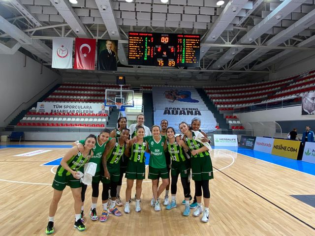 'BÜYÜKŞEHİR BELEDİYESİ ADANA BASKETBOL:75-OGM ORMANSPOR:89'