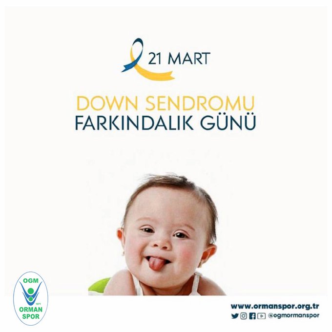 'DOWN SENDROMU FARKINDALIK GÜNÜ.'