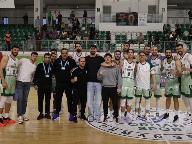 ERKEK A TAKIMIMIZ 3 HAFTALIK GALİBİYET HASRETİNE SON VERDİ