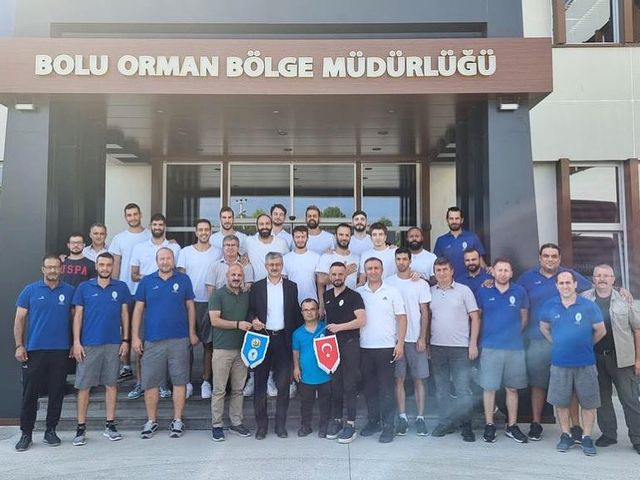 'ERKEK BASKETBOL A TAKIMIMIZ KAMPI TAMAMLADI'
