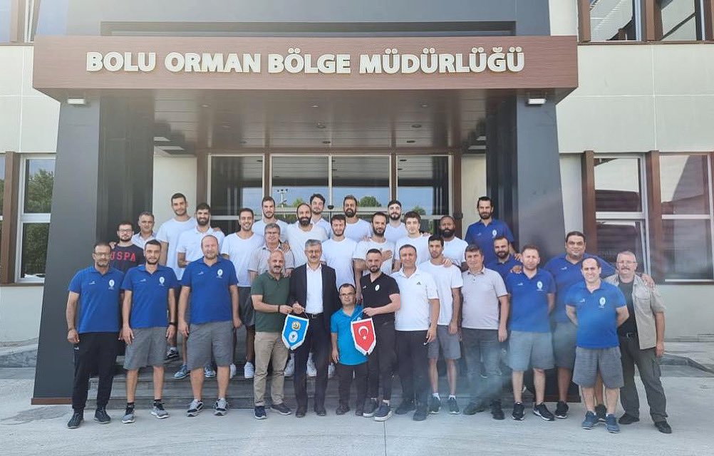 'ERKEK BASKETBOL A TAKIMIMIZ KAMPI TAMAMLADI'