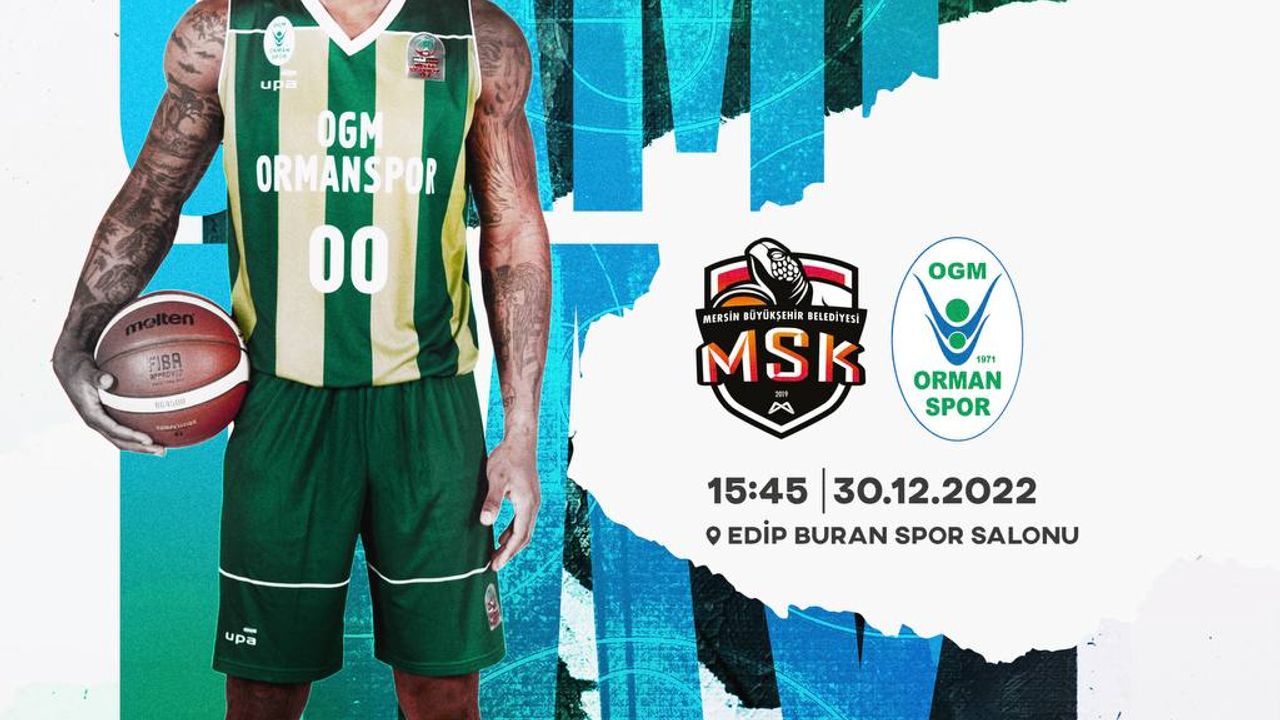 'ERKEK BASKETBOL A TAKIMIMIZ MERSİN DEPLASMANINDA!'