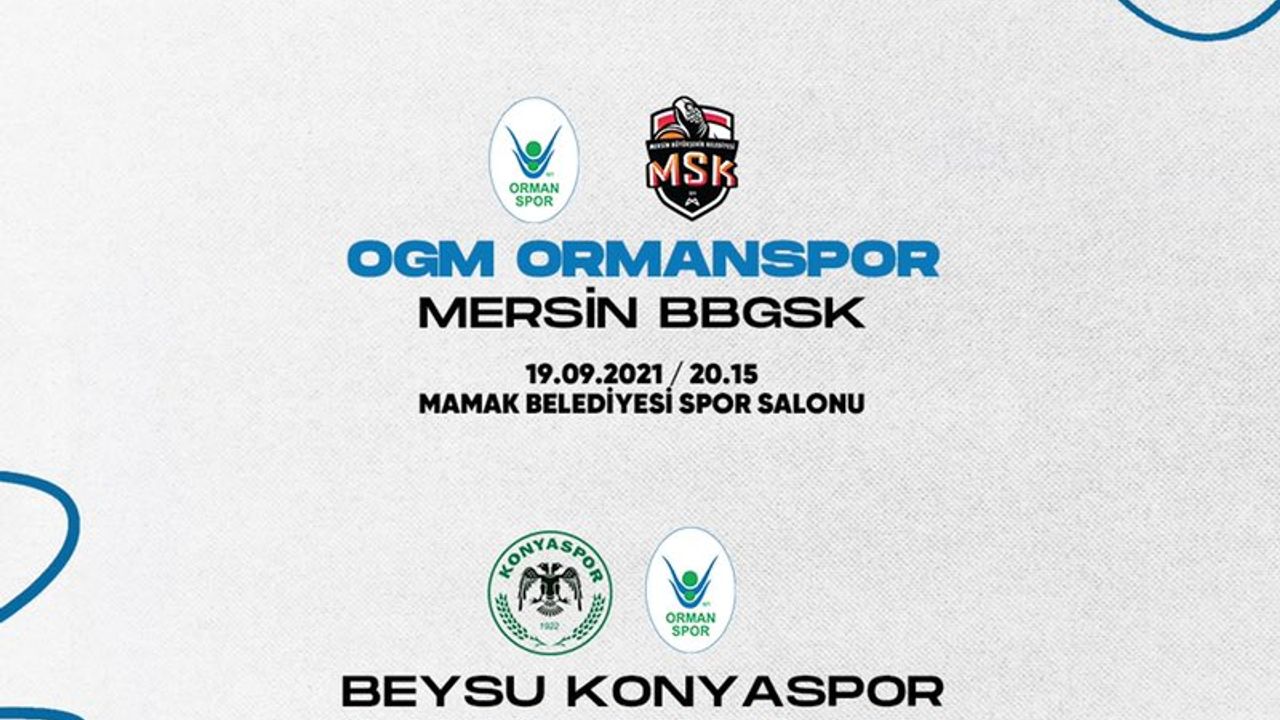 'FEDERASYON KUPASI MAÇ PROGRAMIMIZ!'