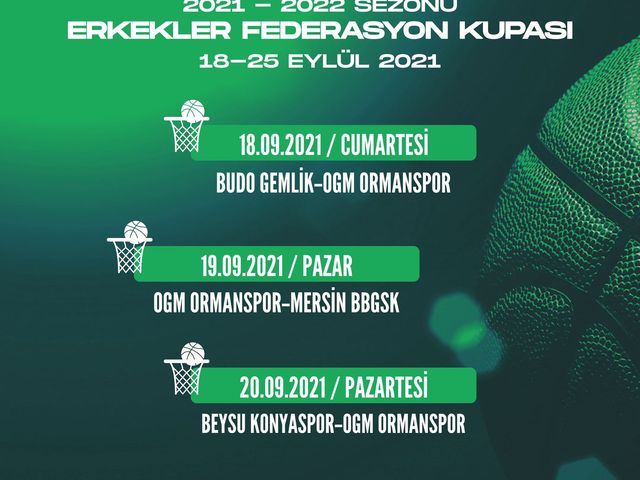 'FEDERASYON KUPASI'NDA A GRUBUNDA YER ALIYORUZ!'