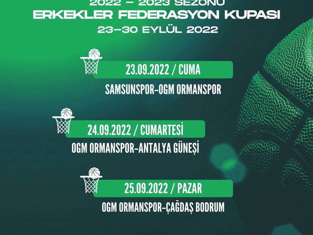 'FEDERASYON KUPASINDA A GRUBUNDA YER ALIYORUZ!'