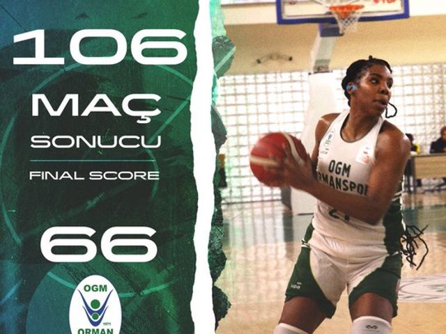'FENERBAHÇE ALAGÖZ HOLGIND:106-OGM ORMANSPOR:66'