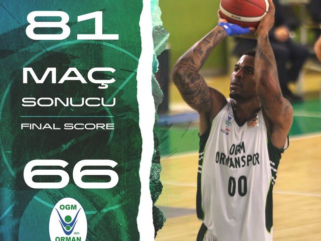 'FENERBAHÇE DS ENERGY:81-OGM ORMANSPOR:66'