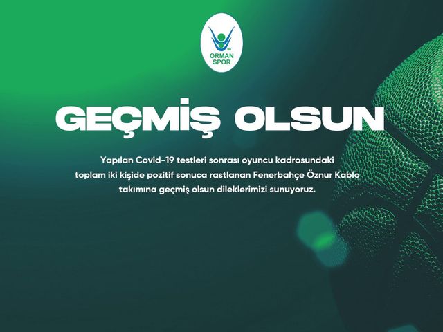 'GEÇMİŞ OLSUN FENERBAHÇE ÖZNUR KABLO'