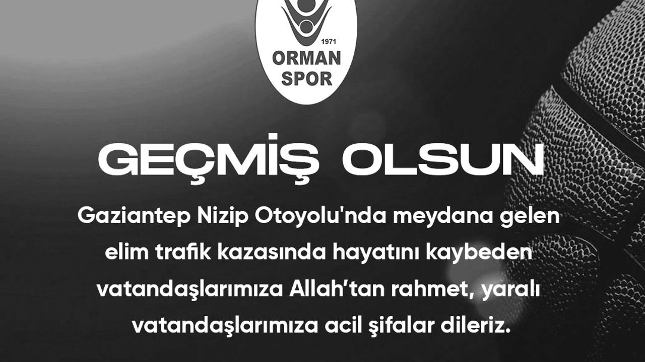 'GEÇMİŞ OLSUN GAZİANTEP'