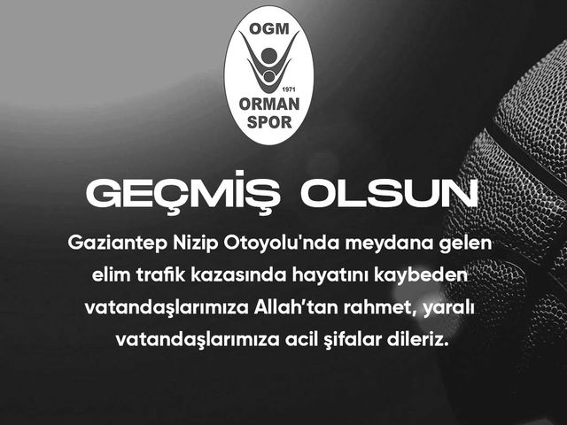 'GEÇMİŞ OLSUN GAZİANTEP'