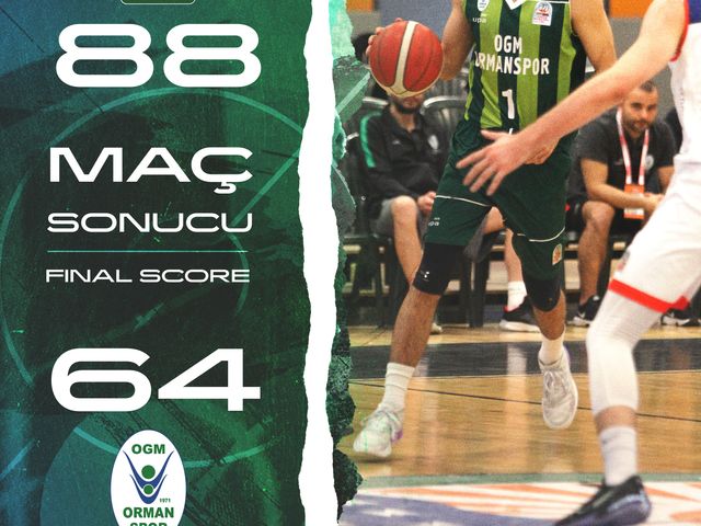 'GÖLBAŞI BLD. TED ANKARA KOLEJLİLER:88-OGM ORMANSPOR:64'