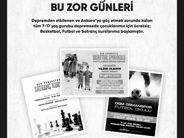 “HEP BİRLİKTE AŞACAĞIZ BU ZOR GÜNLERİ!”