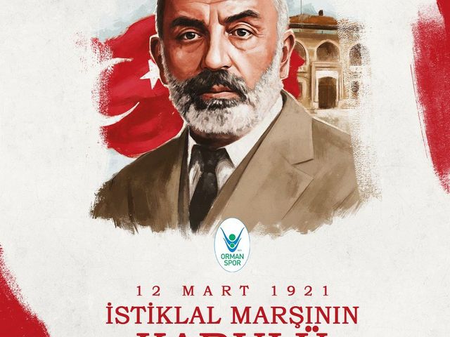 'İSTİKLAL MARŞIMIZIN KABULÜNÜN 101. YIL DÖNÜMÜ KUTLU OLSUN!'