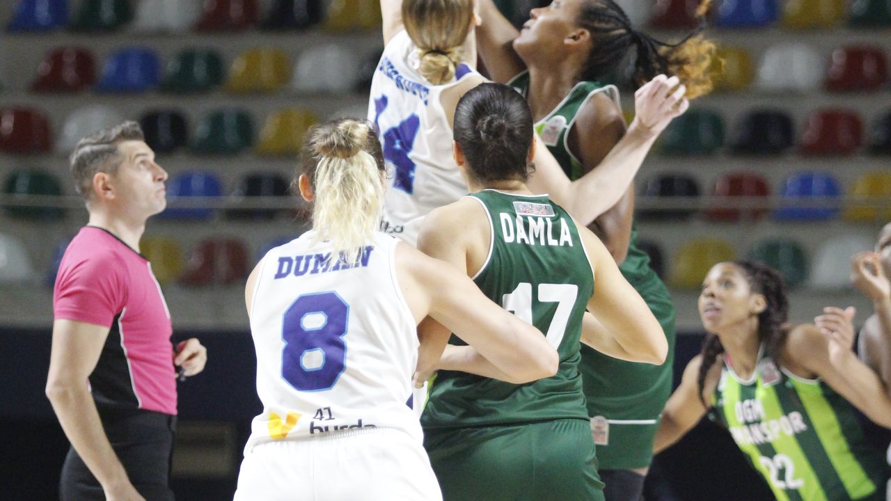 'İZMİT BELEDİYESPOR:91-OGM ORMANSPOR:89'