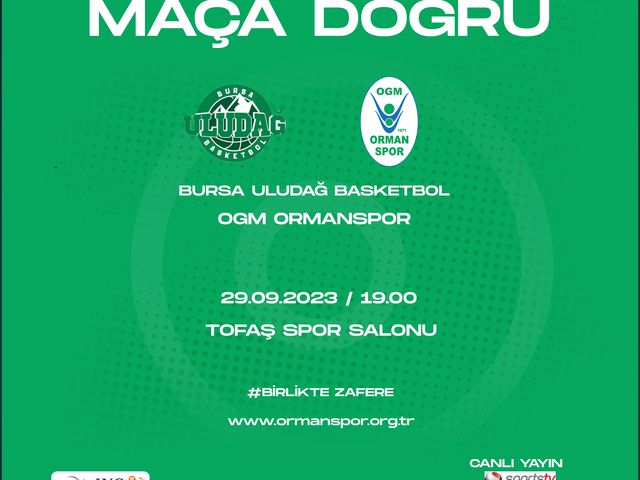 'KADIN BASKETBOL A TAKIMIMIZ 4.HAFTA KARŞILAŞMASINDA BURSA'YA KONUK OLUYOR'