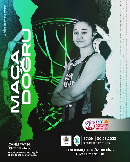 'KADIN BASKETBOL TAKIMIMIZ BU HAFTA FENERBAHÇE DEPLASMANINDA!'