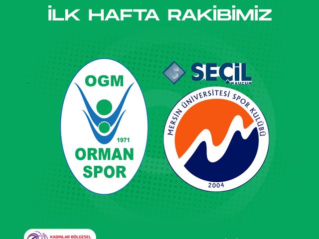 ''KBBL'DE İLK HAFTA RAKİBİMİZ SEÇİL KAUÇUK MERSİN ÜNİVERSİTESİ''