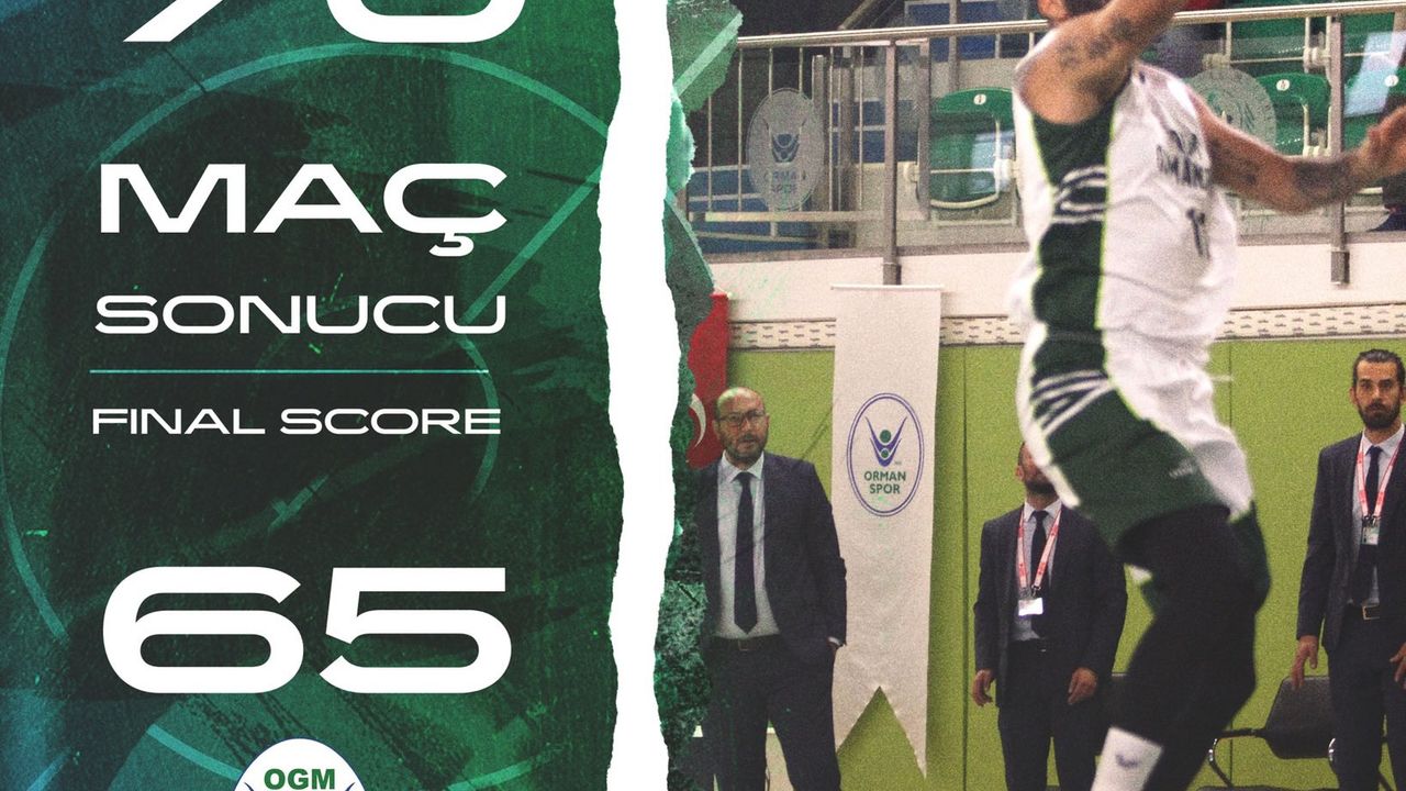 'KOCAELİ B.Ş.B KAĞITSPOR:70-OGM ORMANSPOR:65