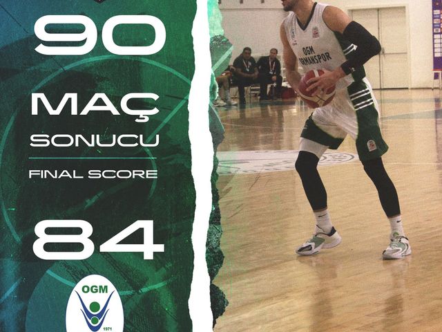 'MERSİN BŞB:90-OGM ORMANSPOR:84'