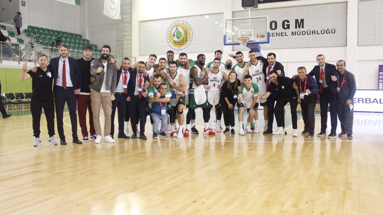 'OGM ORMANSPOR:77-TED ANKARA KOLEJLİLER SK:75'