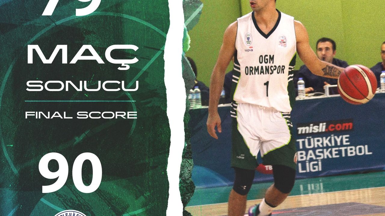 'OGM ORMANSPOR:79-TED ANKARA KOLEJLİLER:90'