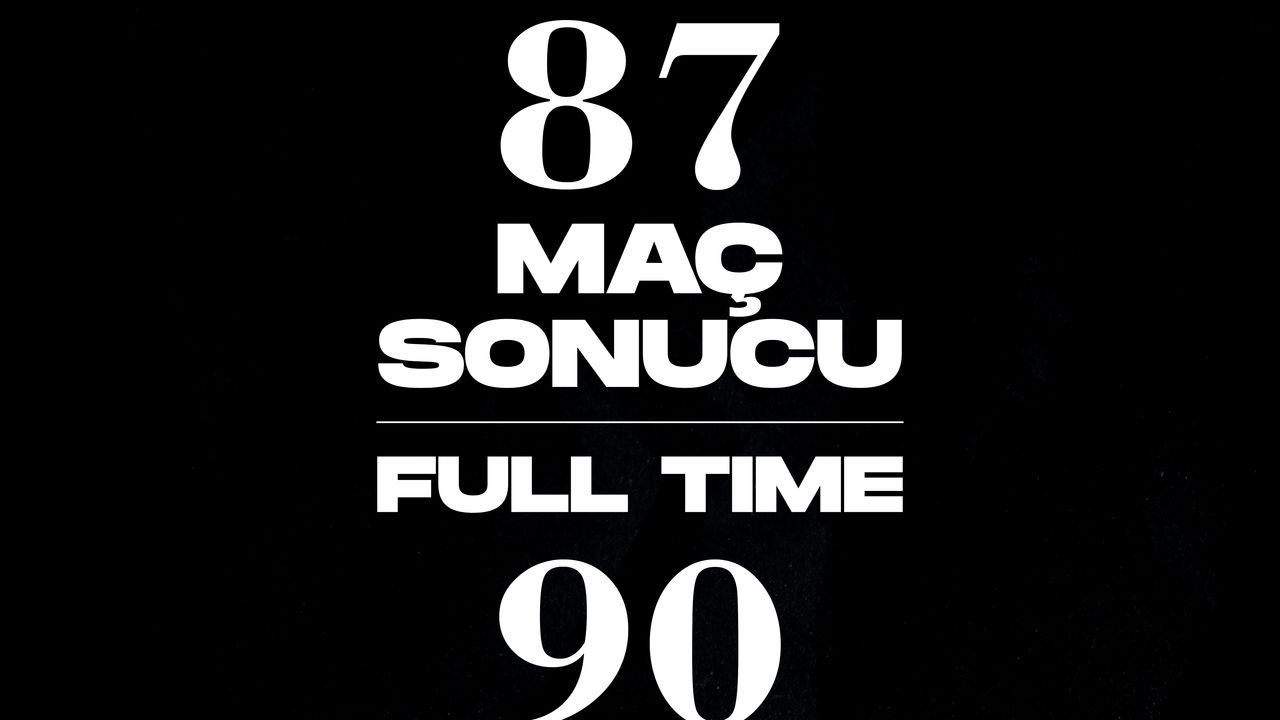 'OGM ORMANSPOR:87-ANKARAGÜCÜ MAMAK BLD.:90'