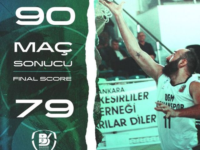 'OGM ORMANSPOR:90-BALIKESİR BÜYÜKŞEHİR BELEDİYESPOR:79'