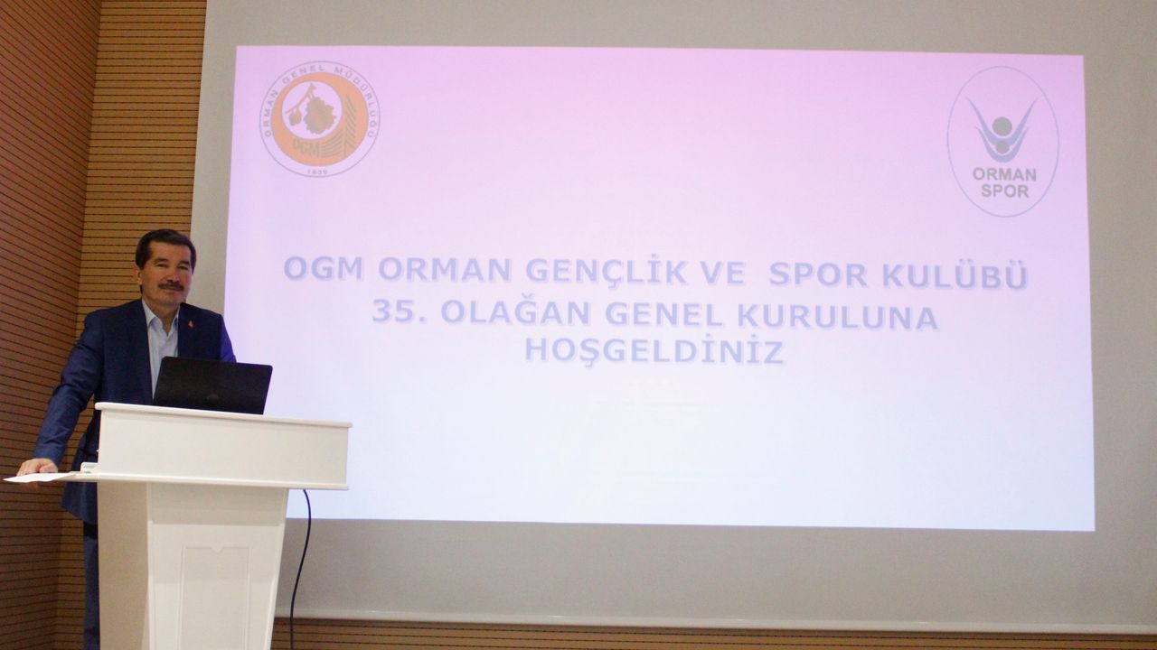 'OGM ORMANSPOR'DA BAŞKAN YENİDEN ŞAHİN AYBAL'