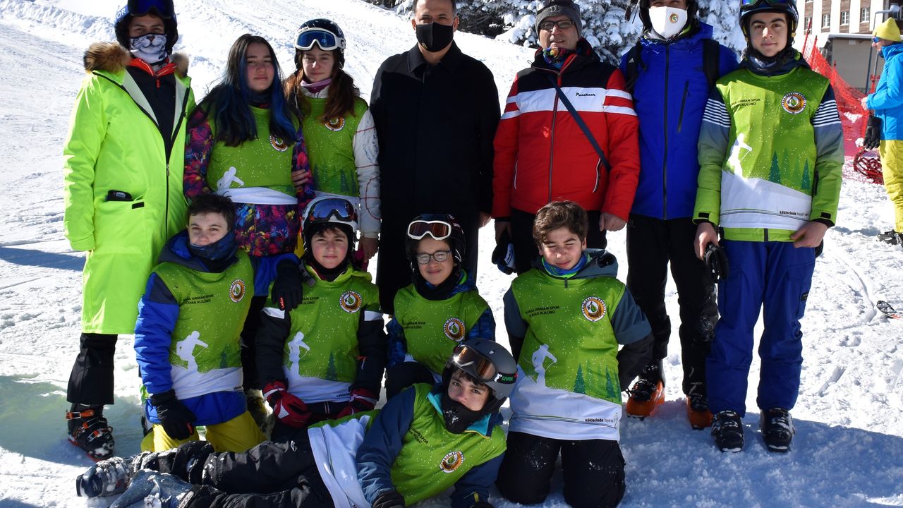 'ORMAN ŞEHİTLERİMİZİN ÇOCUKLARI ULUDAĞ'IN KEYFİNİ ÇIKARDI'