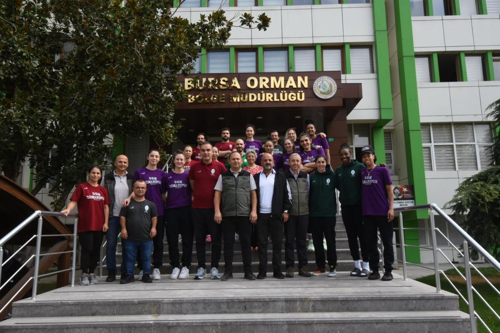 'TAKIMIMIZ'IN MAÇ ÖNCESİ BURSA ORMAN BÖLGE MÜDÜRLÜĞÜ ZİYARETİ'