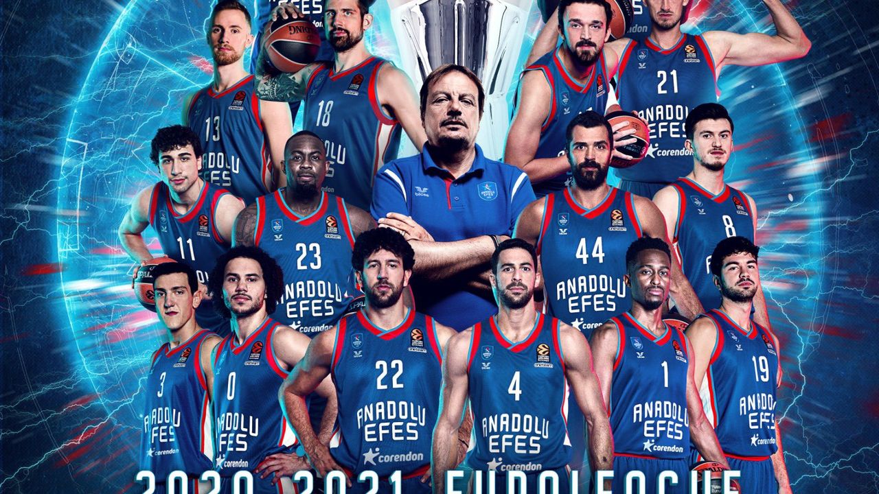 'TEBRİKLER ANADOLU EFES SPOR KULÜBÜ!'