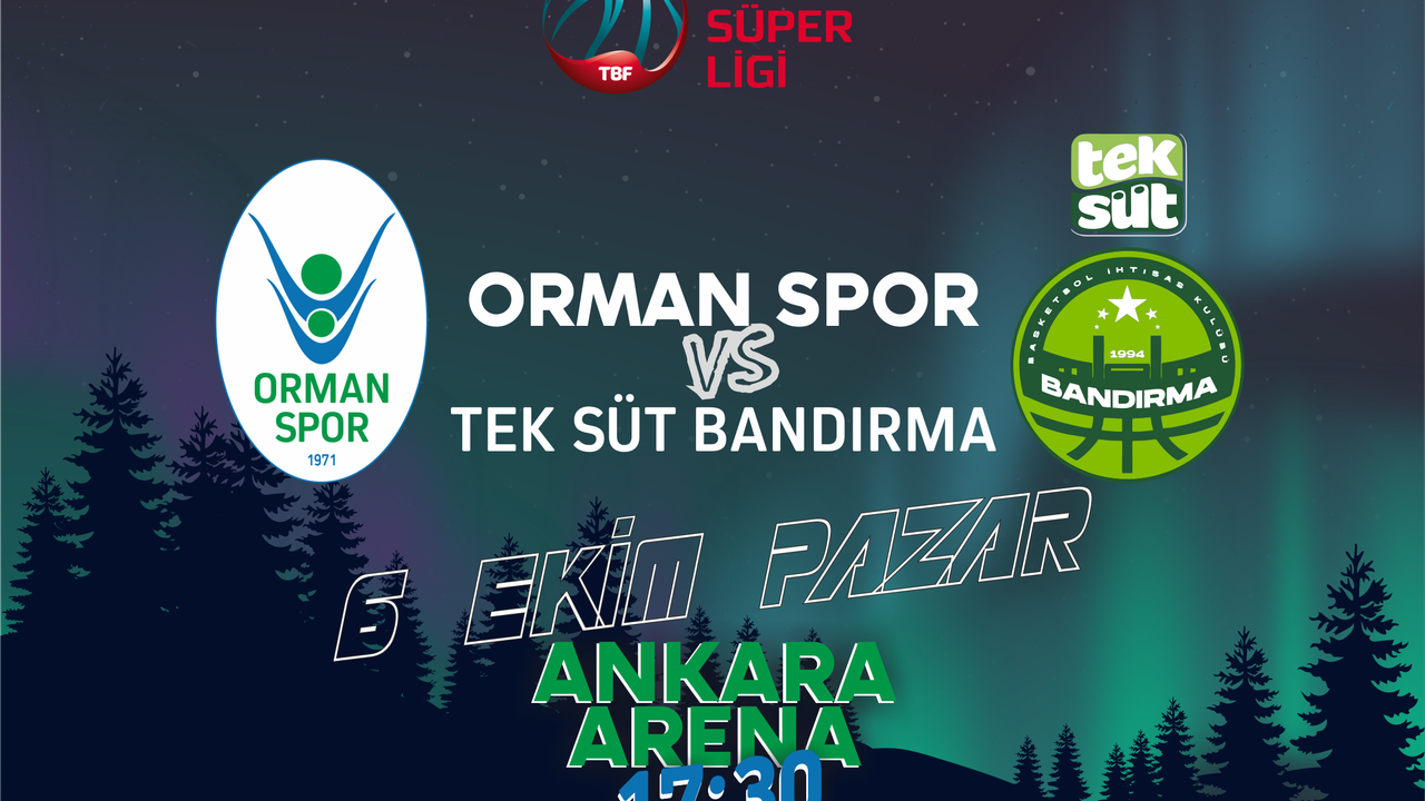TEK SÜT BANDIRMA, BASKETBOL SÜPER LİGİ'nde İLK MİSAFİRİMİZ OACAK.