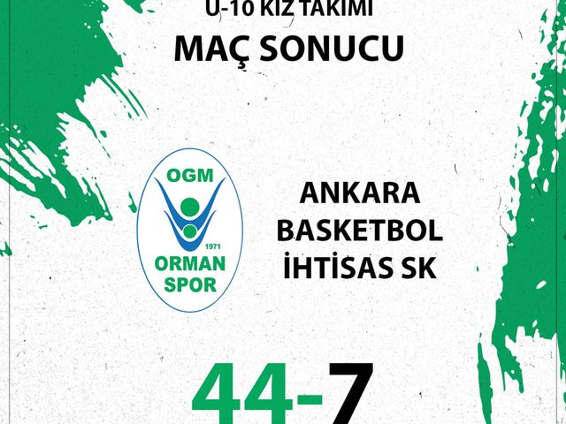 'U-10 KIZ BASKETBOL TAKIMIMIZ 3'TE 3 İLE YOLA DEVAM EDİYOR.'