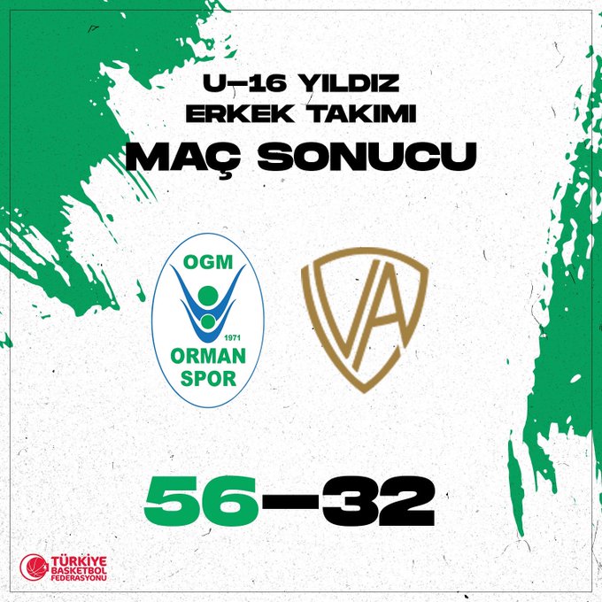 'U-16 YILDIZ ERKEK TAKIMIMIZDAN 10. GALİBİYET!'
