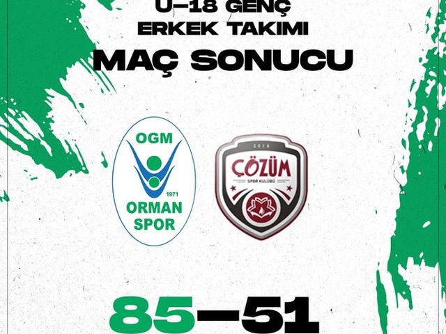 'U-18 GENÇ ERKEK TAKIMIMIZ'DAN BİR GALİBİYET DAHA!'