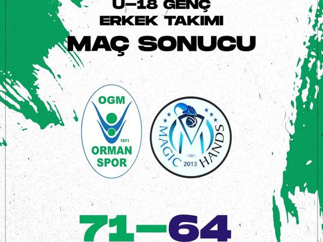 'U-18 GENÇ ERKEK TAKIMIMIZ'DAN GALİBİYETE DEVAM!'