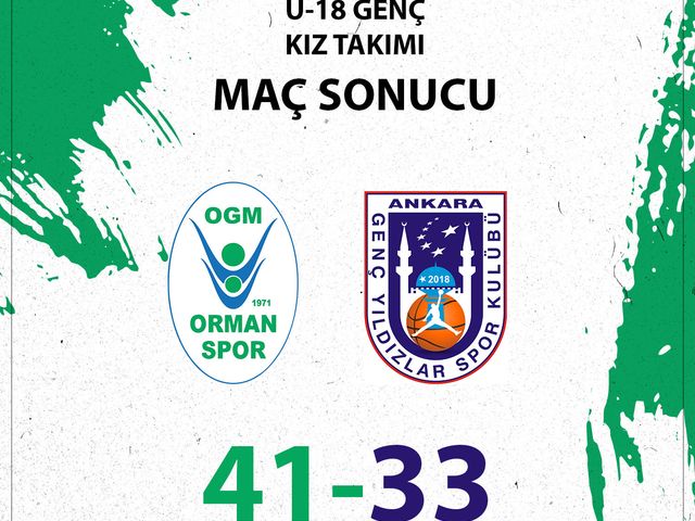 'U-18 GENÇ KIZ TAKIMIMIZDAN BİR GALİBİYET DAHA!'